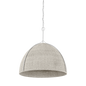 WOODLAWN Pendant with WHITE PLASTER Finish