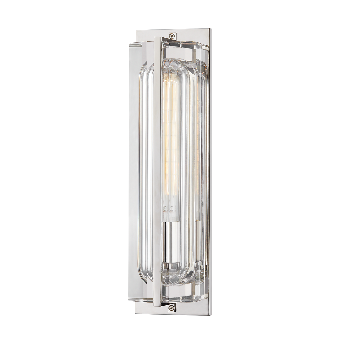 Hawkins Wall Sconce with Polished Nickel Finish