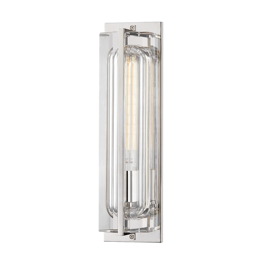 Hawkins Wall Sconce with Polished Nickel Finish