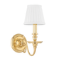 Charleston Wall Sconce with Aged Brass Finish