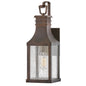 Beacon Hill Medium Wall Mount Lantern In Copper Finish