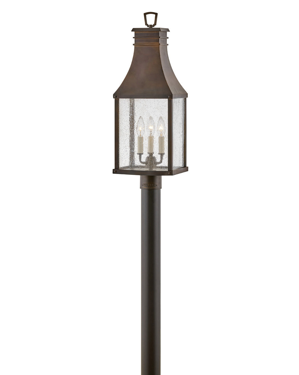 Beacon Hill Large Post Top or Pier Mount Lantern In Copper Finish