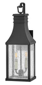 Beacon Hill Large Wall Mount Lantern In Black Finish