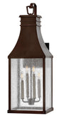 Beacon Hill Extra Large Wall Mount Lantern In Copper Finish