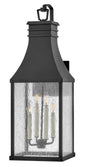 Beacon Hill Extra Large Wall Mount Lantern In Black Finish