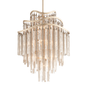 Chimera Chandelier In TRANQUILITY SILVER LEAF Finish