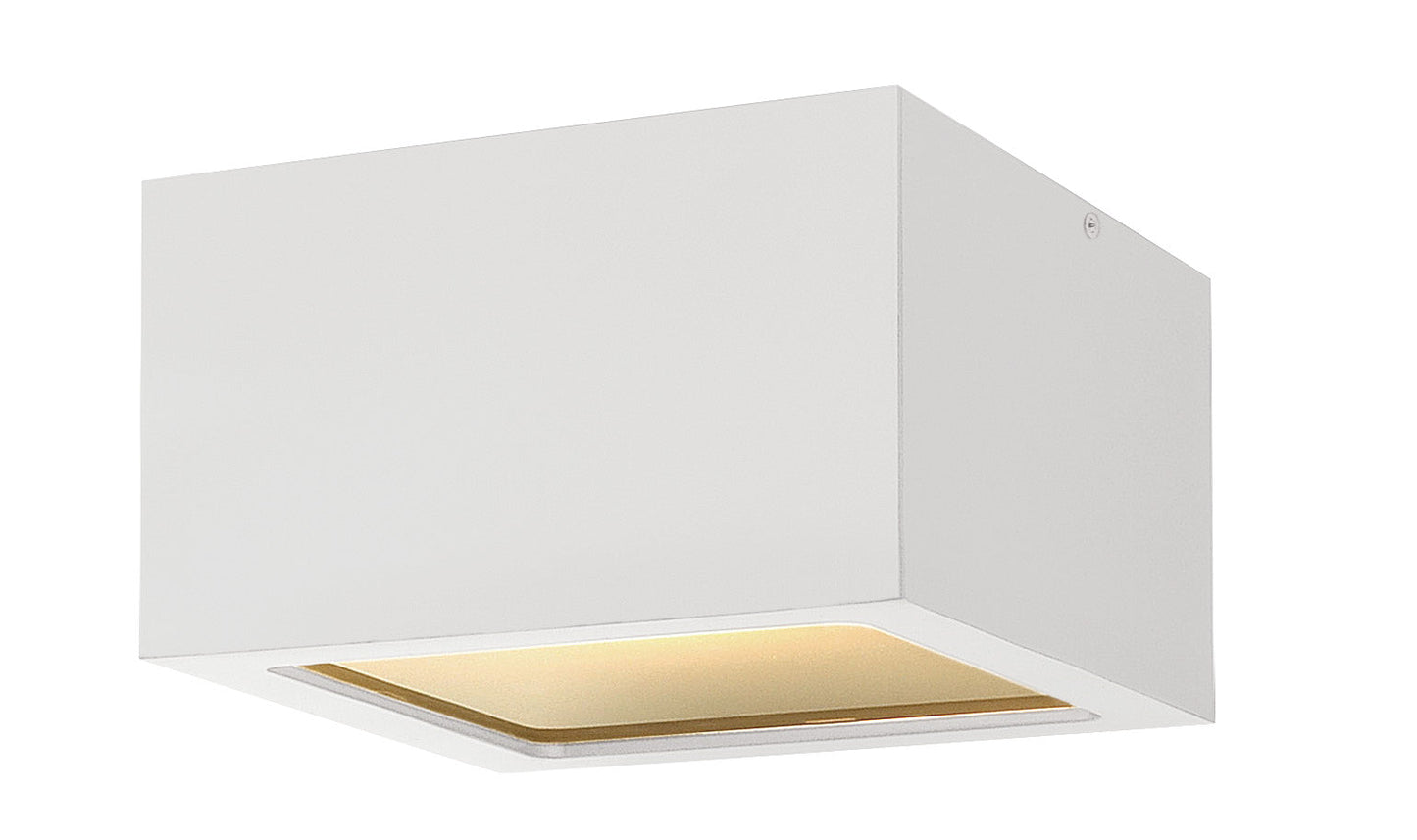 Kube Extra Small Flush Mount In White Finish