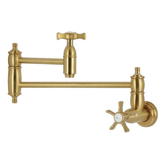 Hamilton Pot Filler Faucet in Brushed Brass