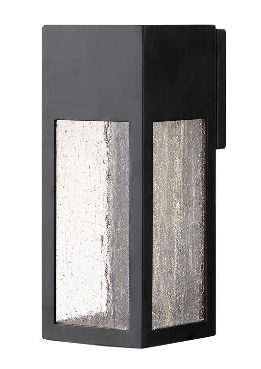 Rook Small Wall Mount Lantern In Black Finish