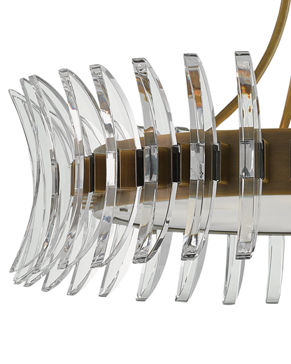 Coquette Brass Chandelier