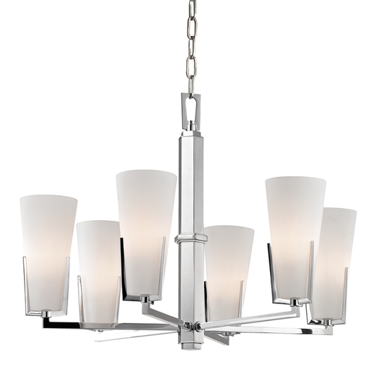 Upton Chandelier with Polished Chrome Finish