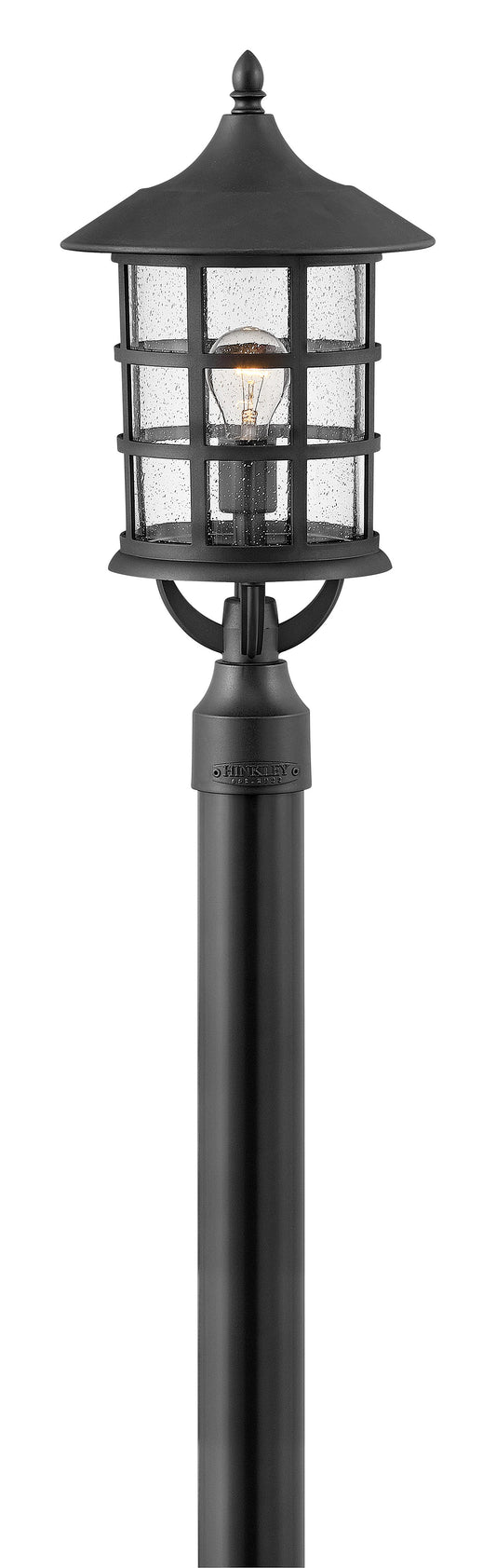 Freeport Coastal Elements Medium Post Top or Pier Mount Lantern 12v In Black Finish