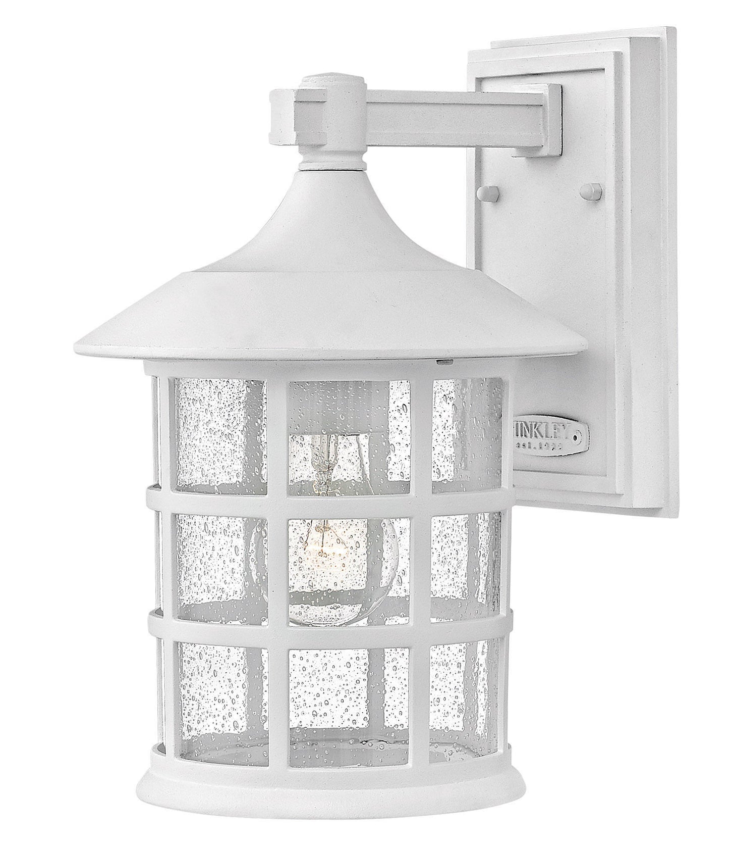 Freeport Coastal Elements Small Wall Mount Lantern In White Finish