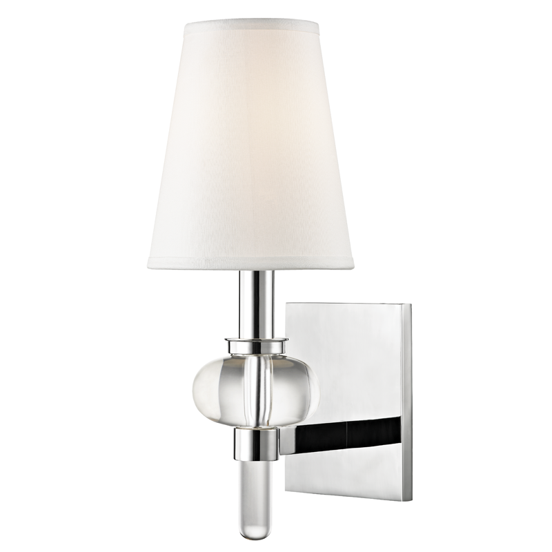 Luna Wall Sconce with Polished Chrome Finish