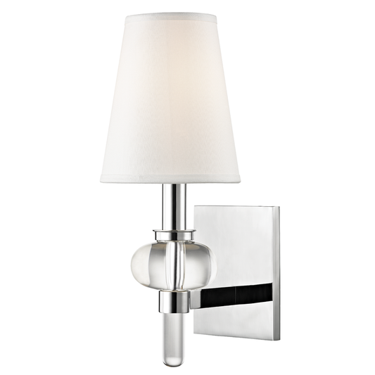 Luna Wall Sconce with Polished Chrome Finish