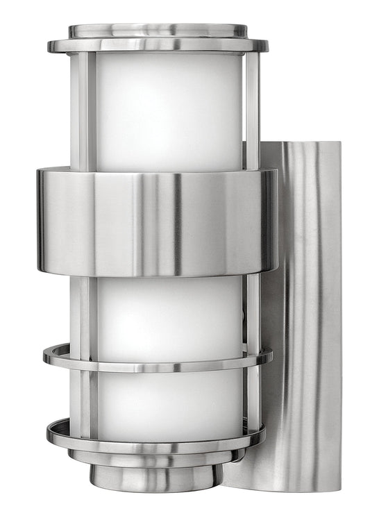 Saturn Small Wall Mount Lantern In Stainless Finish