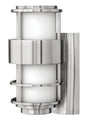 Saturn Small Wall Mount Lantern In Stainless Finish