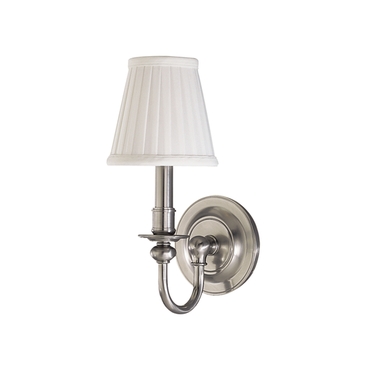 Beekman Wall Sconce with Satin Nickel Finish