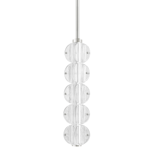 Lindley Pendant with Polished Nickel Finish