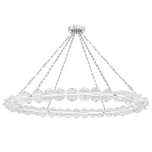 Lindley Chandelier with Polished Nickel Finish