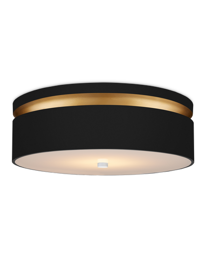 Serenity Black Flush Mount