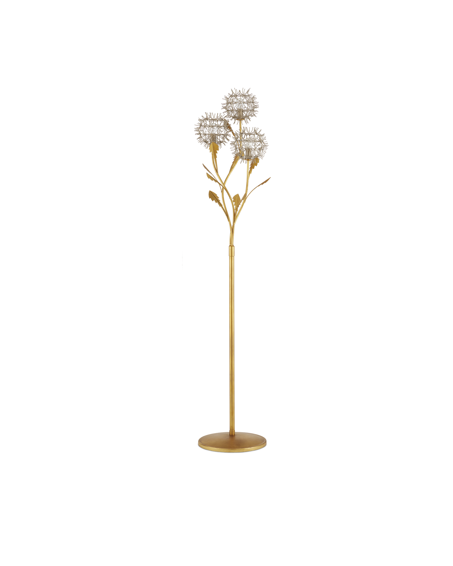 Dandelion Silver & Gold Floor Lamp