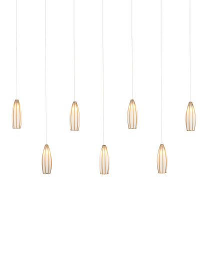 Parish 7-Light Linear Multi-Drop Pendant