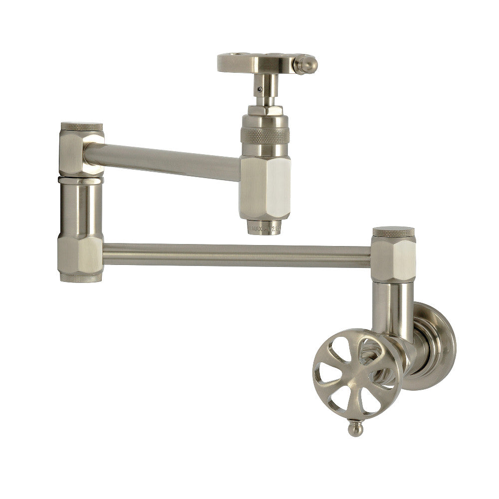 Belknap Pot Filler Faucet in Brushed Nickel