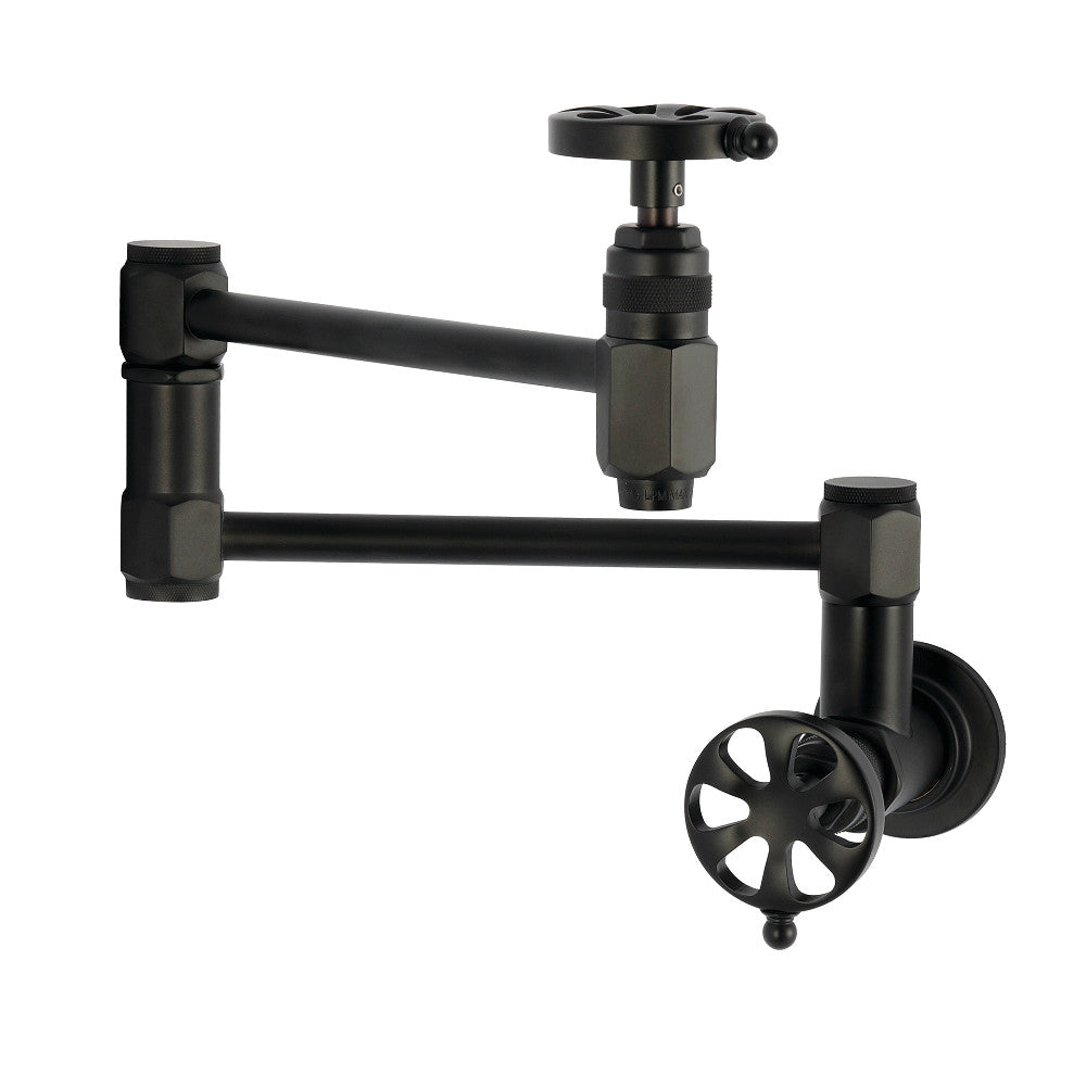 Belknap Pot Filler Faucet in Matte Black