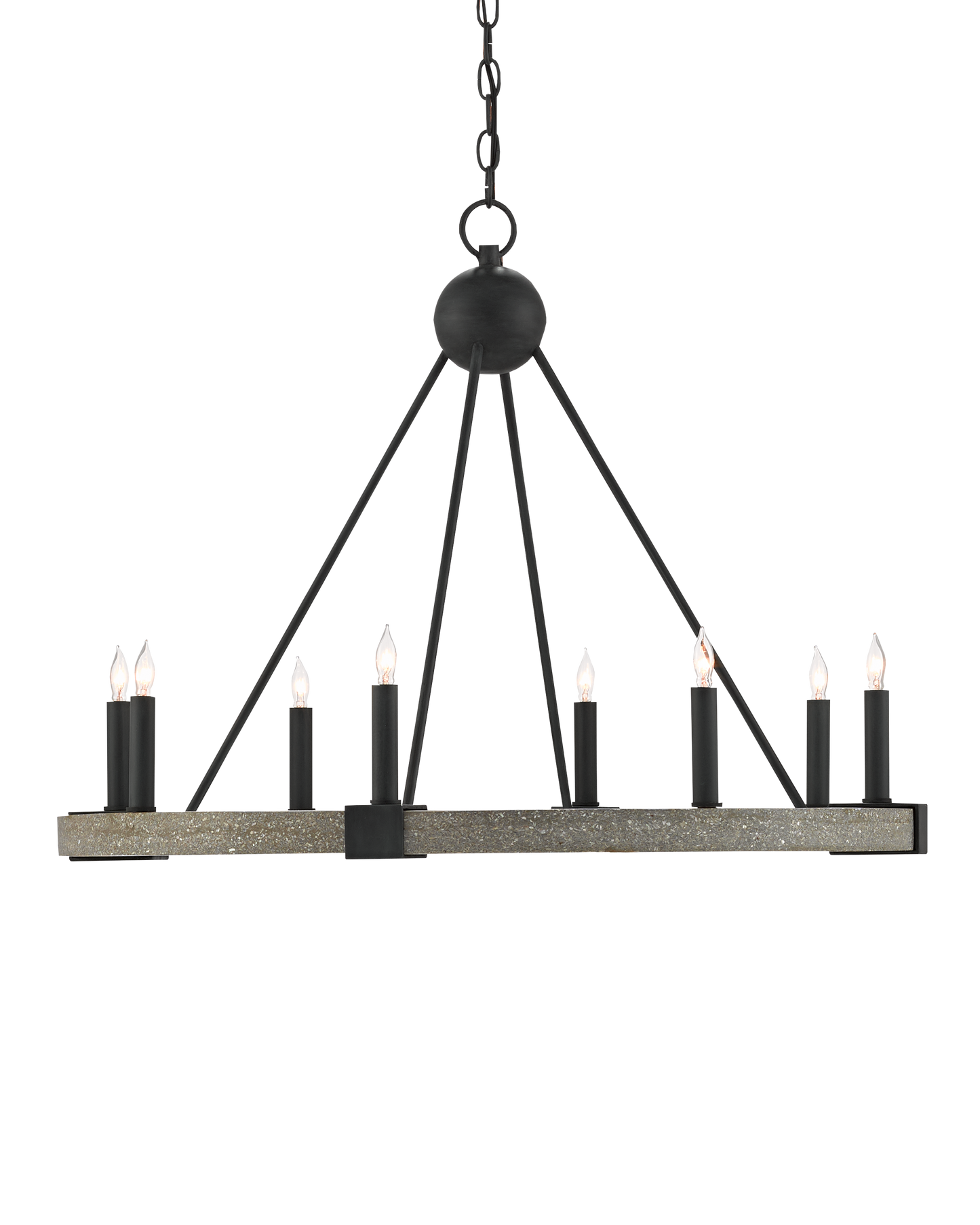 Burgos Black Chandelier