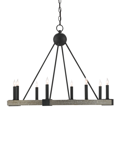 Burgos Black Chandelier