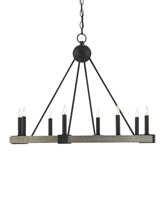 Burgos Black Chandelier