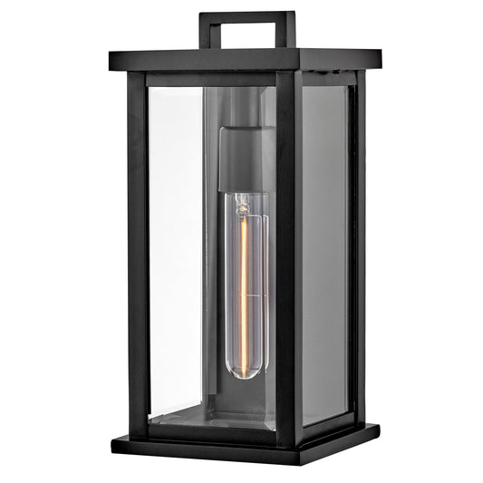 Weymouth Small Wall Mount Lantern In Black Finish