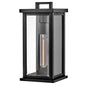 Weymouth Small Wall Mount Lantern In Black Finish