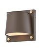 Scout Extra Small Wall Mount Lantern In Dark Bronze Finish