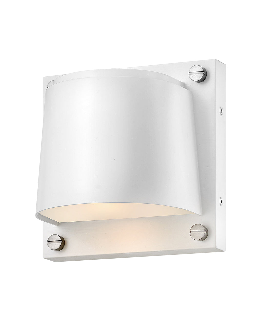 Scout Extra Small Wall Mount Lantern In White Finish