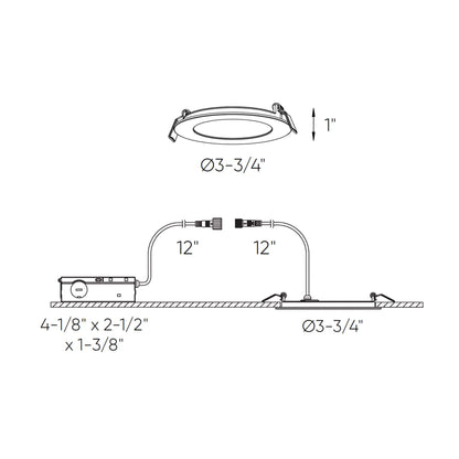 3 Inch LED Flat Panel