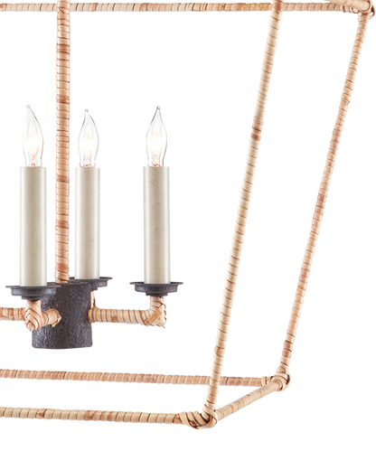Denison Medium Natural Lantern