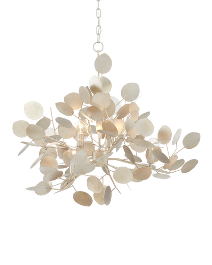 Lunaria Large Silver Chandelier