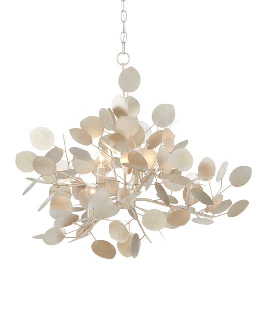Lunaria Large Silver Chandelier