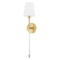Niagara Wall Sconce with Aged Brass Finish