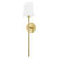 Niagara Wall Sconce with Aged Brass Finish