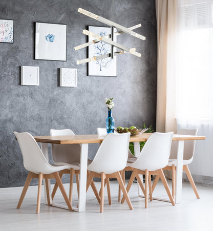 Ari 4-Bar Pendant in Chrome