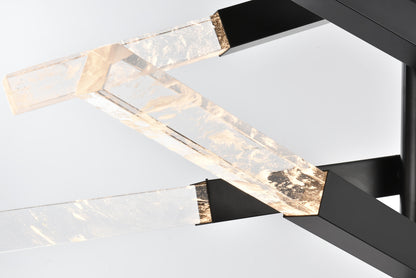 Ari 6-Bar Pendant in Black