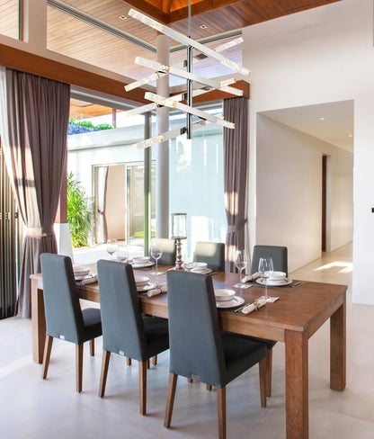 Ari 6-Bar Pendant in Chrome