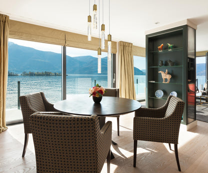 Aurora 16 inch Pendant in Satin Gold