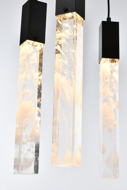 Aurora 36 inch Pendant in Black