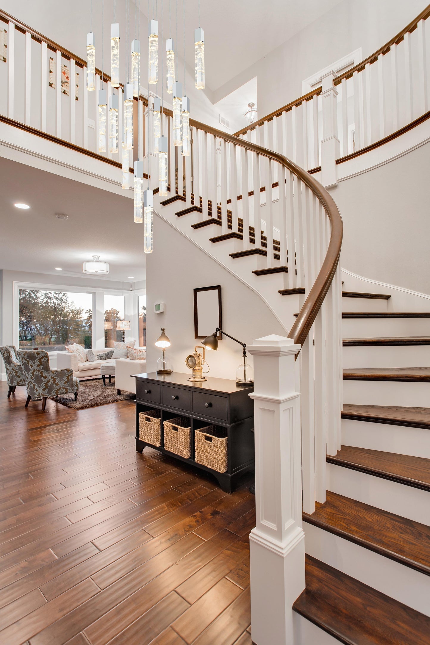 Aurora 30 inch Pendant in Black