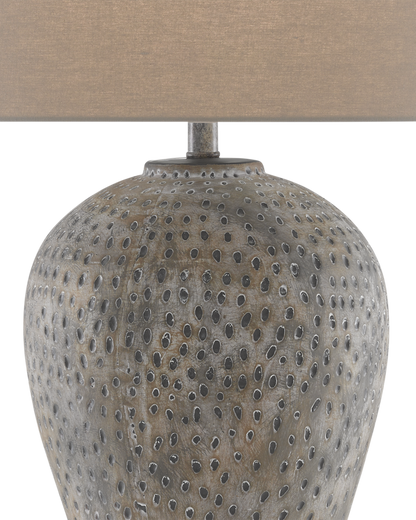 Junius Gray Table Lamp