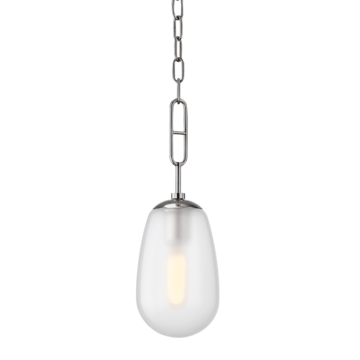 Bruckner Pendant with Polished Nickel Finish